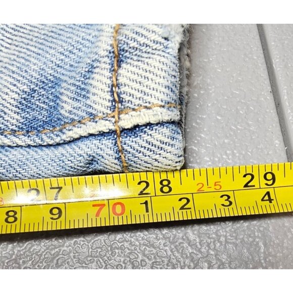 One Teaspoon Womens 27 Saints Trashed Distressed Boyfriend Jeans - Picture 14 of 16